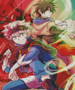 Asta And Yuno Diamond Painting