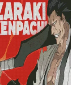 Bleach Kenpachi Zaraki Diamond Painting