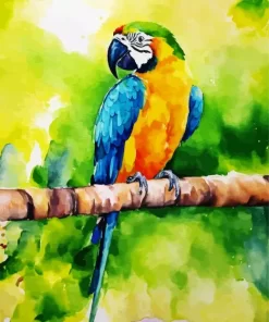 Blue And Gold Macaw Art Diamond Painting