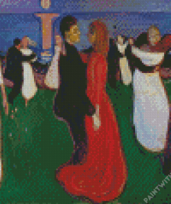 Edvard Munch The Dance Of Life Diamond Paintings