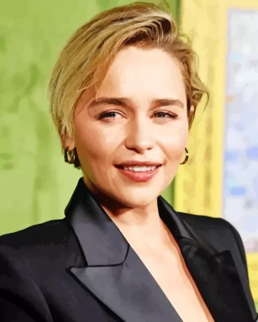 Emilia Clarke Diamond Painting