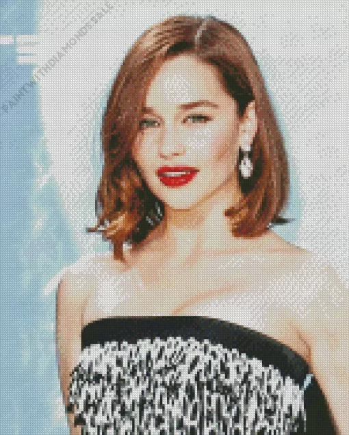 Emilia Rose Clarke Diamond Painting