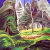 Emily Carr A Rushing Sea Of Undergrowth Diamond Painting