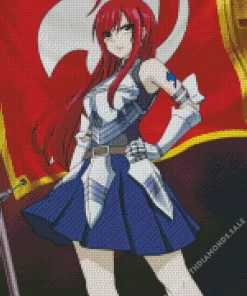 Erza Scarlet Diamond Painting