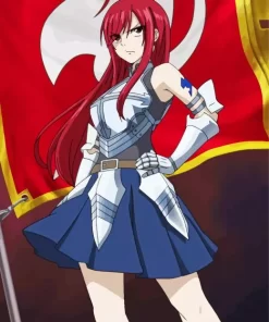 Erza Scarlet Diamond Painting