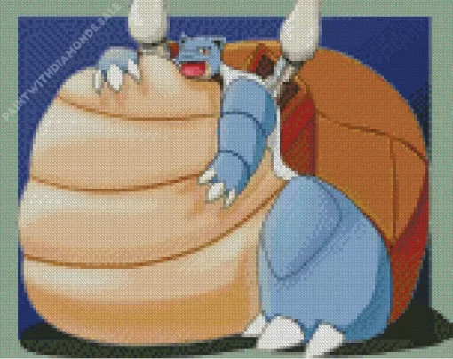 Fat Blastoise Diamond Painting