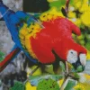 Greenwing Macaws Diamond Painting