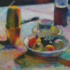 Fruit And Coffeepot Diamond Paintings