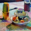 Fruit And Coffeepot Diamond Paintings