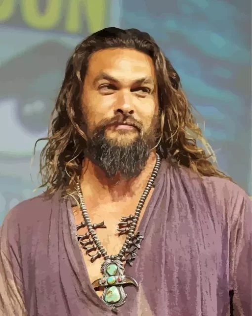 Jason Momoa Diamond Painting