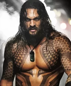 Jason Momoa As Aquaman Diamond Painting