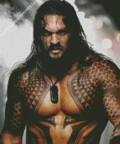 Jason Momoa As Aquaman Diamond Painting