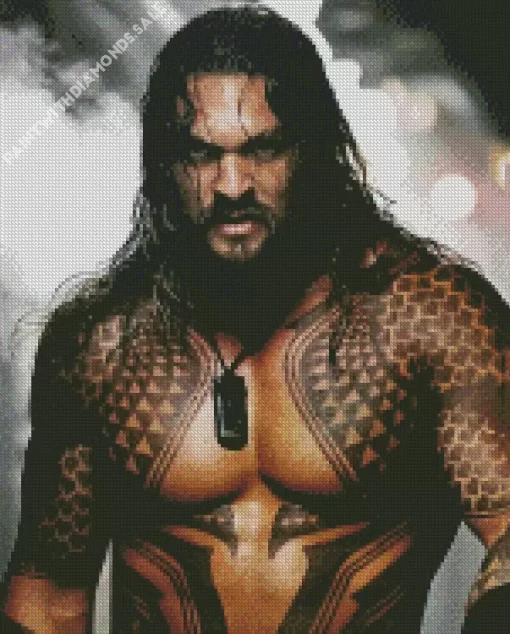 Jason Momoa As Aquaman Diamond Painting