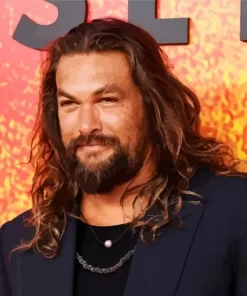 Jason Momoa Red Carpet Diamond Painting