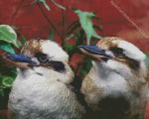 Kookaburra Couple Diamond Painting