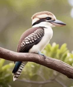 Kookaburra In Nature Diamond Painting