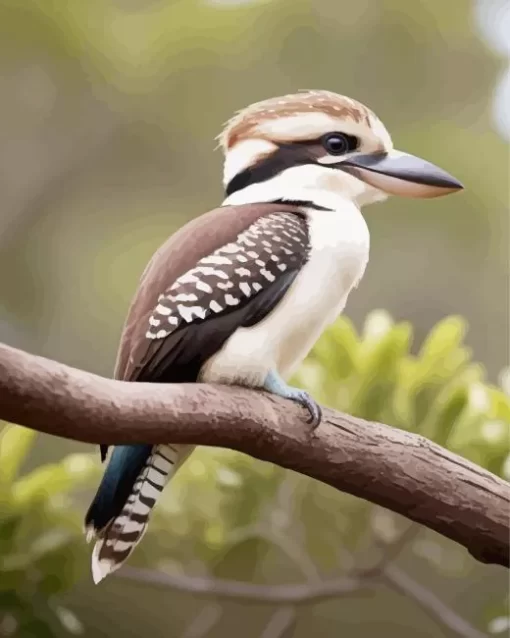 Kookaburra In Nature Diamond Painting