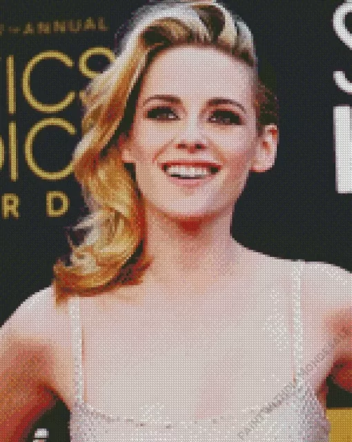 Kristen Stewart Red Carpet Diamond Painting