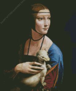 Lady With An Ermine Diamond Paintings