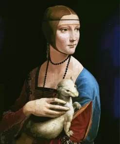 Lady With An Ermine Diamond Paintings