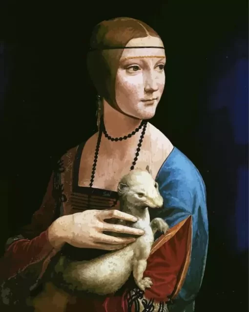 Lady With An Ermine Diamond Paintings