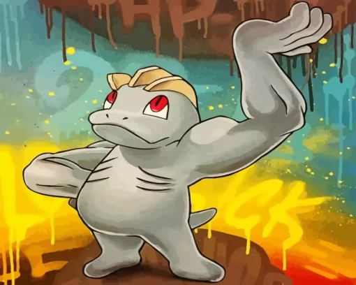 Machop Diamond Painting