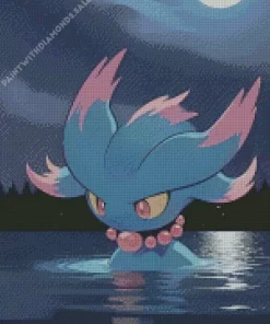 Misdreavus Swimming Diamond Painting