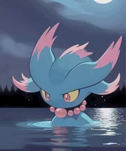 Misdreavus Swimming Diamond Painting