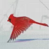 Northern Cardinal Diamond Painting