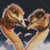 Ostrich Couple Diamond Painting