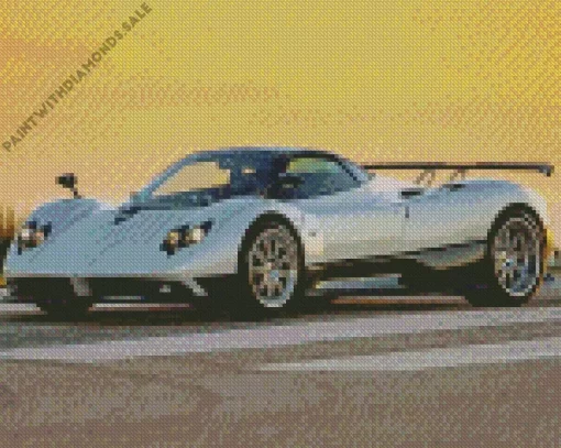 Pagani Zonda Diamond Painting