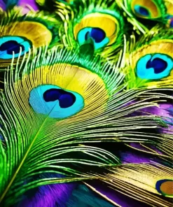 Peacock Feathers Diamond Painting