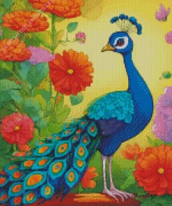 Peacocks Diamond Painting