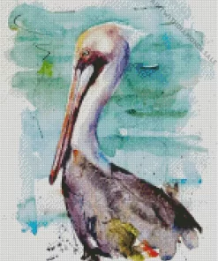 Pelican Bird Art Diamond Painting