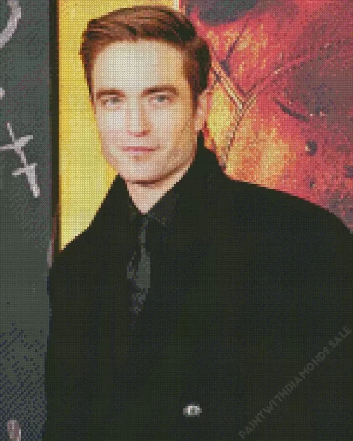 Robert Pattinson Batman Diamond Painting