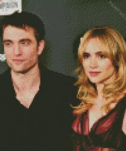 Robert Pattinson And His Wife Diamond Painting