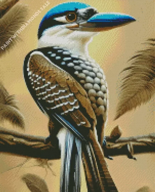 Stunning Kookaburra Fantasy Art Diamond Painting