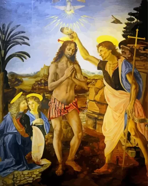 The Baptism Of Christ Diamond Paintings