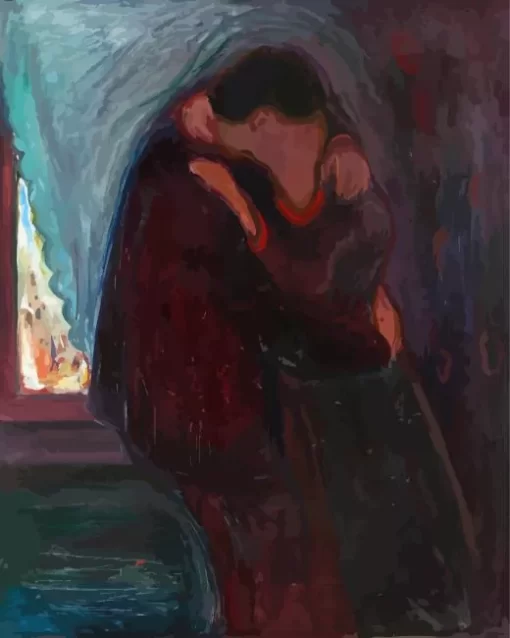 The Kiss By Edvard Munch Diamond Paintings