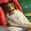 A bachelors Dog By Cassius Diamond Painting