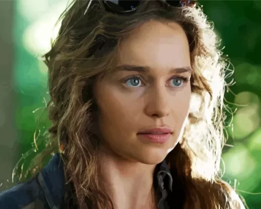 Above Suspicion Emilia Clarke Diamond Painting