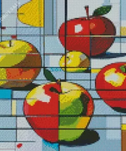 Abstract Apples Diamond Painting