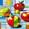 Abstract Apples Diamond Painting