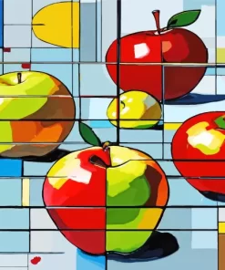 Abstract Apples Diamond Painting