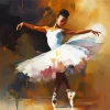 Abstract Ballerina Diamond Painting