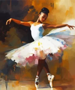 Abstract Ballerina Diamond Painting