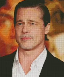 Actor Brad Pitt Diamond Painting