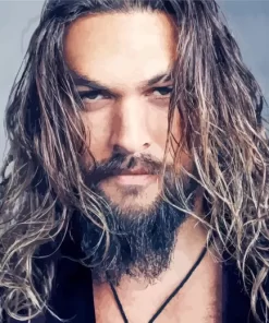 Actor Jason Momoa Diamond Painting