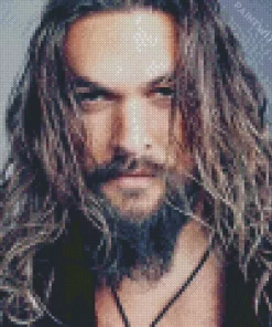 Actor Jason Momoa Diamond Painting