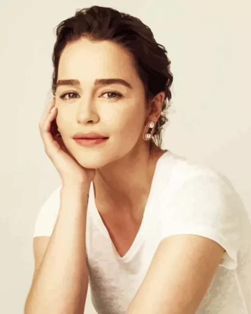 Actress Emilia Clarke Diamond Painting